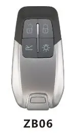KEYDIY Универсальный умный ключ ZB02-3 ZB03 ZB04 ZB05 ZB06 ZB01 для KD-X2 KD900 Mini KD Автомобильный ключ дистанционного управления подходит более 2000 моделей - Цвет: ZB06