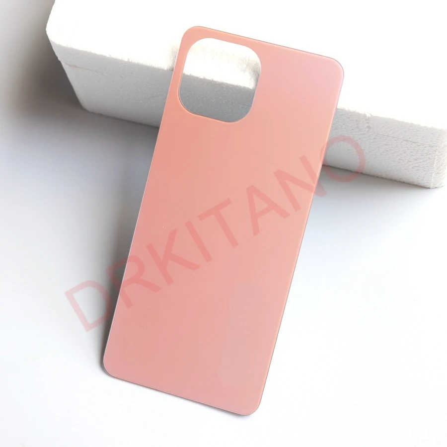 Оригинальная Крышка батарейного отсека AAA для Xiaomi Mi 11 Lite Задняя стеклянная панель