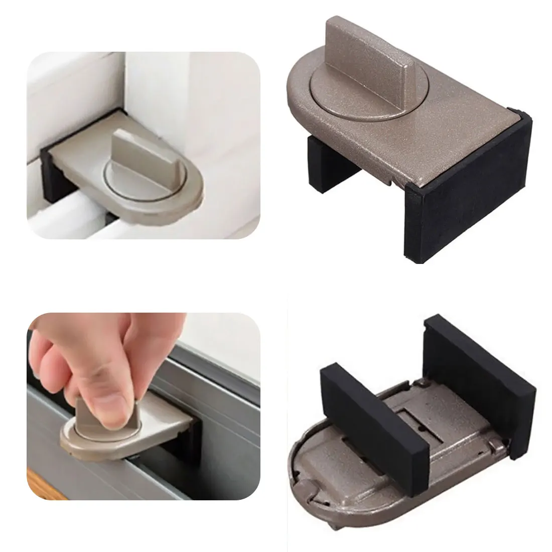 Замки на окна регулируемые оконные заглушки дверные защелки мобильный оконный