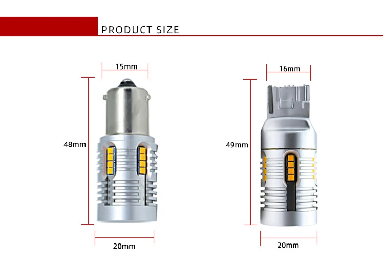2x7440 W21W T20 светодиодный Amber CANBUS для Mercedes W203 W211 W204 W210 Benz BMW F10 E34 E30 F20 X5 E70 автомобильные