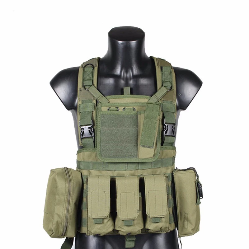 Тактический жилет RRV Жилет Molle нейлон 600D тактическое снаряжение для страйкбола