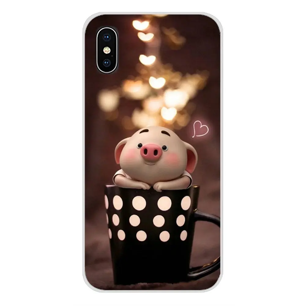 Для LG G3 G4 мини G5 G6 G7 Q6 Q7 Q8 Q9 V10 V20 V30 X Мощность 2 3 K10 K4 K8 Новинка года с изображением мультипликационной свинки, силиконовый чехол для телефона чехол