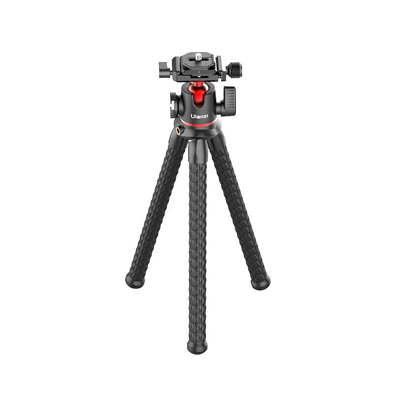 

Ulanzi MT-32 Metal DSLR Camera Tripod Arca Swiss Flexible Tripod Monopod with Sider Cold Shoe Extend Microphone Video Light