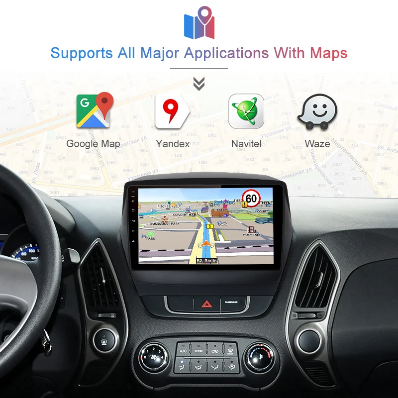 Junsun V1 2G+ 32G Android 9,0 для hyundai Tucson 2 ix35 2011- Автомобильный Радио Мультимедиа Видео плеер навигация gps 2 din dvd