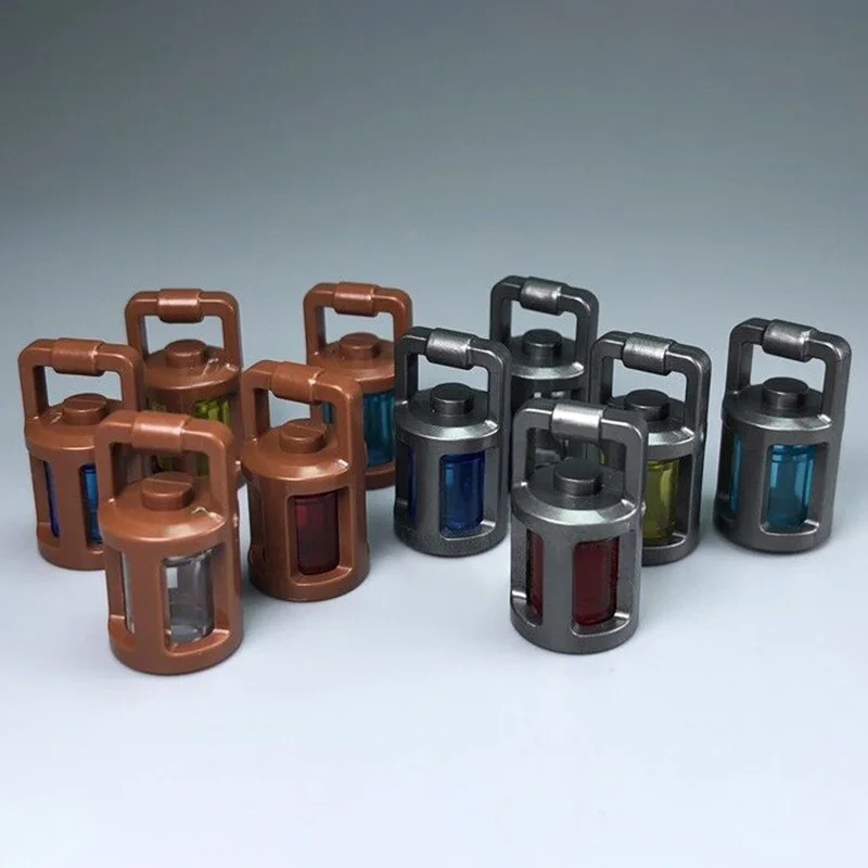 10 шт./компл. Портативный лампа прожекторный фонарь огни строительные блоки Мпц