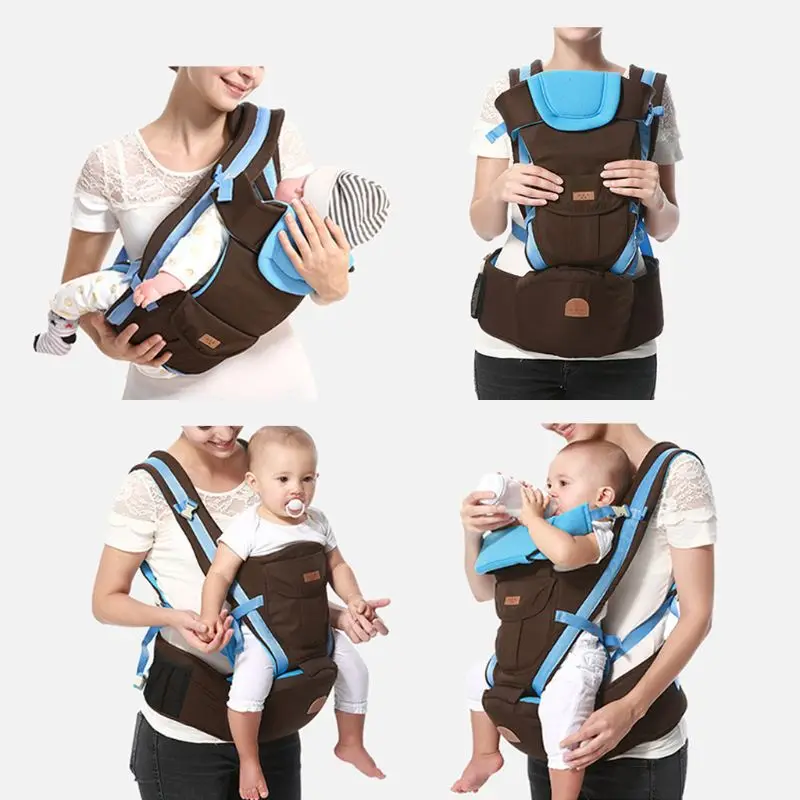 

Single/Double Shoulder Baby Strap Waist Stool Multifunction Kids Infants Carrier Children Cushion Belt 97BE