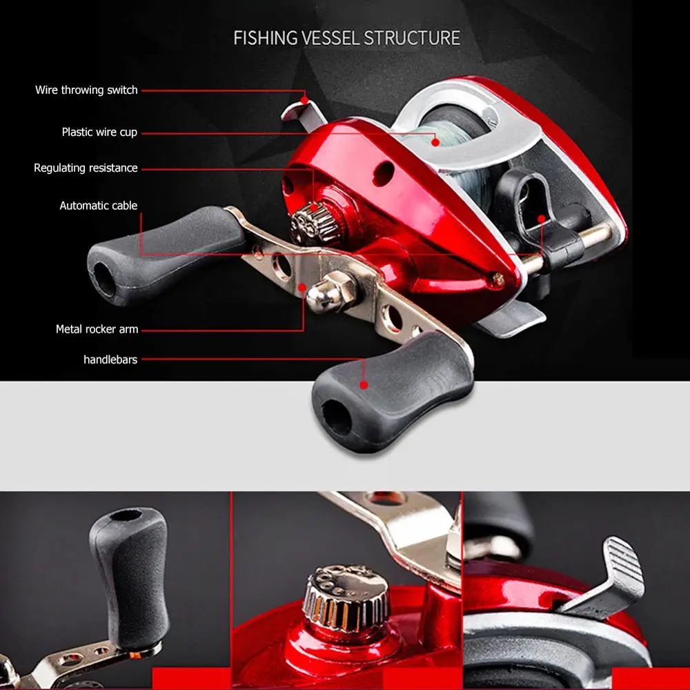 Спиннинговая Рыболовная катушка подшипники водонепроницаемая рыболовная для