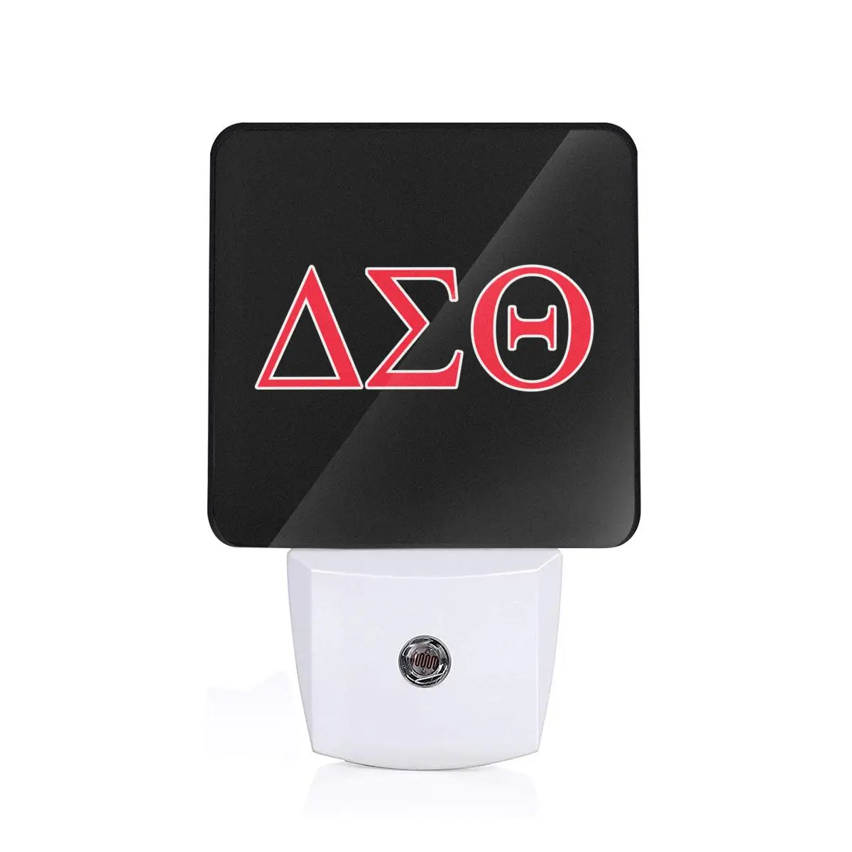 

Delta Sigma Theta Led Night Light with Auto Dusk to Dawn Sensor Bedroom Kids Room Kitchen Stairway Adjustable Brightness