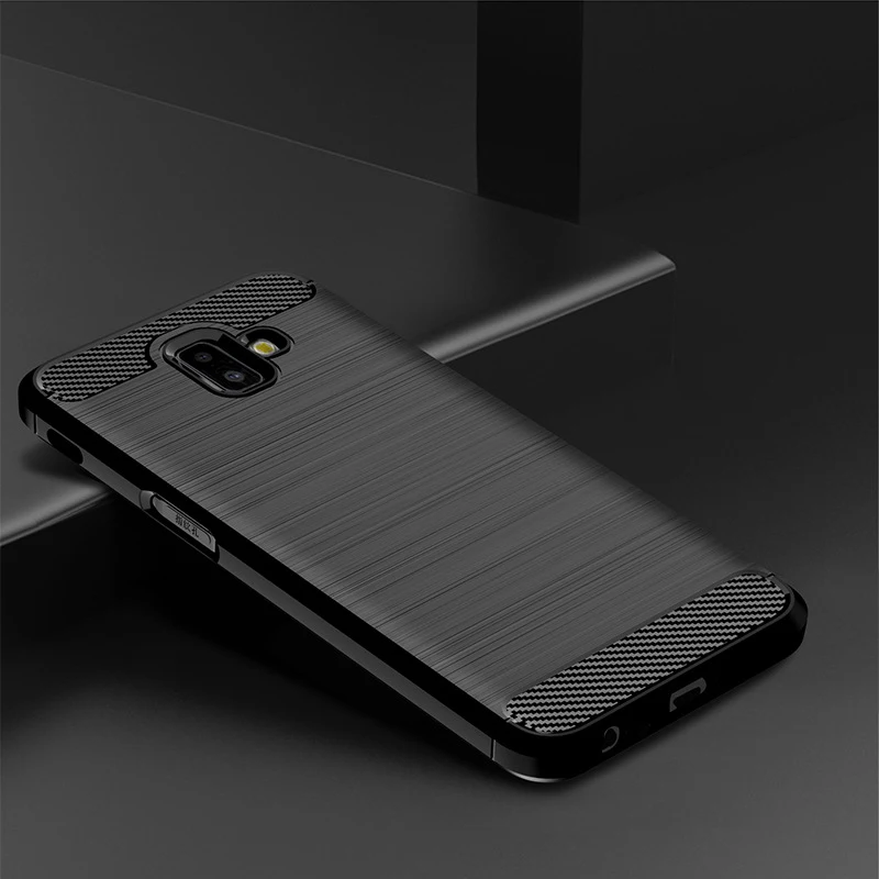 1 шт. матовый силиконовый мягкий чехол для телефона Samsung Galaxy J6 plus 5 мм ультратонкий