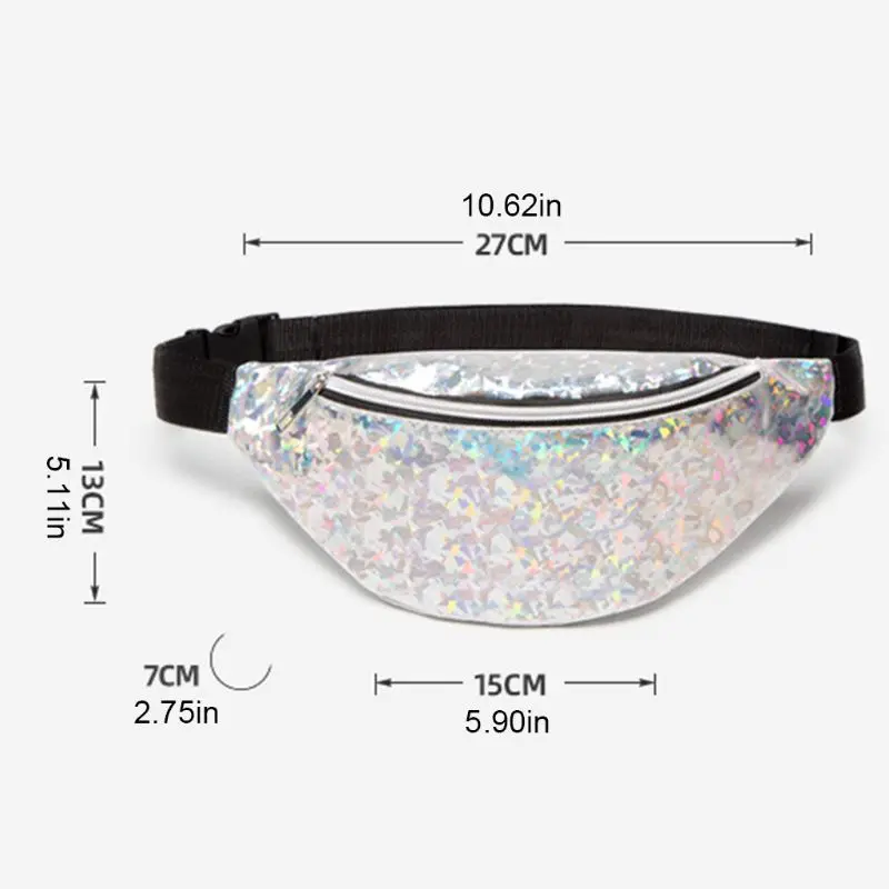 

Fashion Women Waist Fanny Pack Belt Pouch Travel Purse Hip Bum Shoulder Bag 20CA