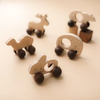 1pc baby wooden toys maple wood animals car building blocks montessori educational games for newborn teethers birthday gifts