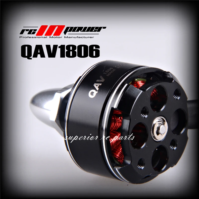 RCINPOWER QAV 250 1806 KV2300 миниатюрный бесщёточный электродвигатель CW CCW супер светильник