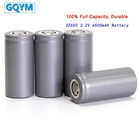 Новый GQYM 32650 3,2 v 6000mAh Lifepo4 аккумуляторная батарея LiFePO4 для фонарика резервного питания