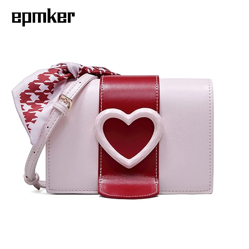 

EPMKER 2021 Crossbody Bag Fashionable Purses and Handbags Luxury Designer Satchels Love Shoulder Bags Cute Side Bag Mini Bag