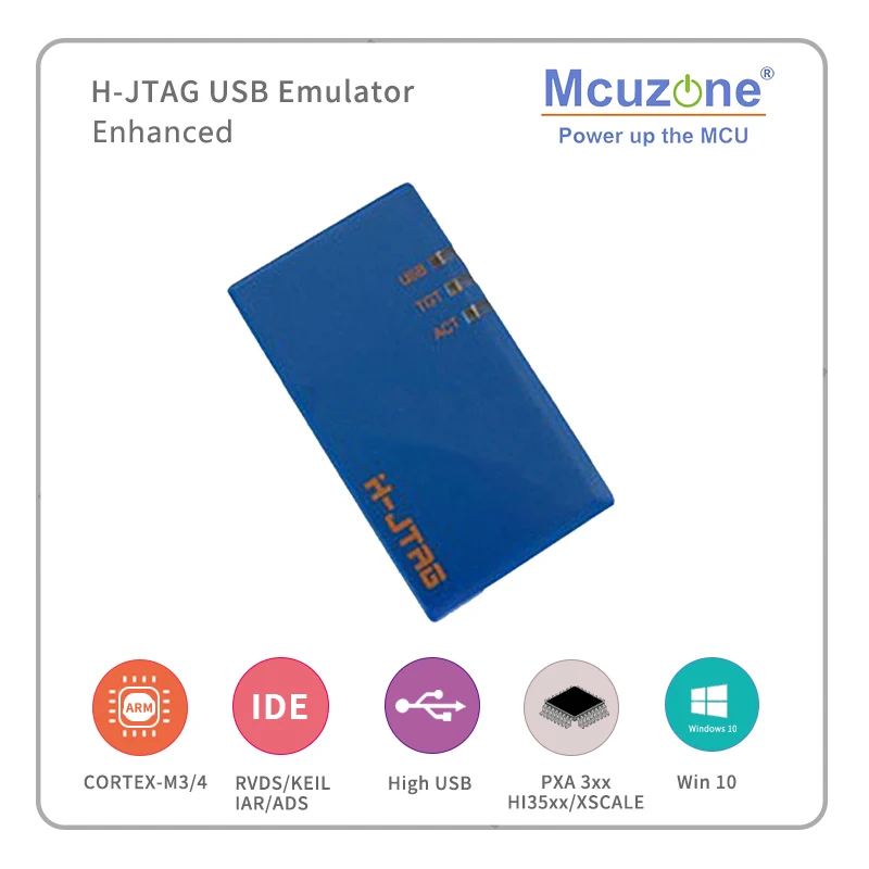 H-JTAG HJTAG hjtag USB Xscale Emulator(support PXA270 PXA300 PXA310) ARM11 ARM9 ARM7 cortex-M