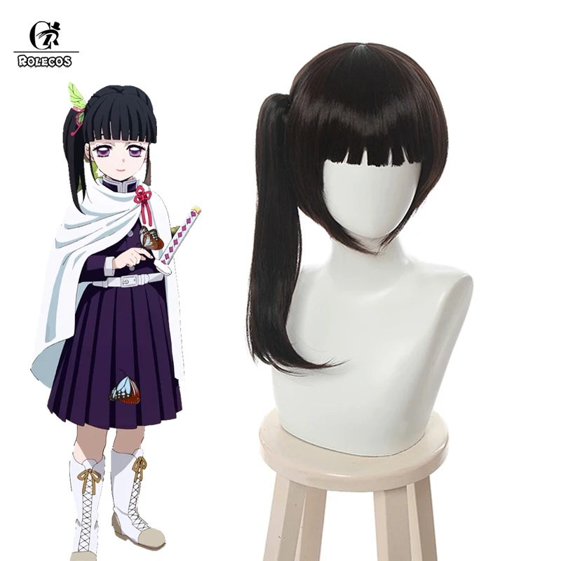 Парик для косплея ROLECOS из аниме рассекающий демонов термостойкий синтетический