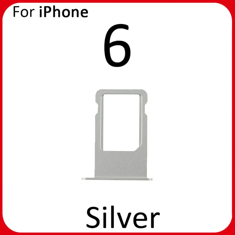 Новинка лоток для Sim-карты держатель Слот iphone 6 6G Plus запасная часть SIM-карты