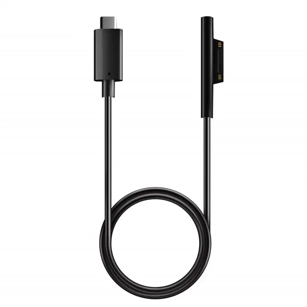 Зарядное устройство Besegad USB Type-C 1 5 м 15 В Кабель-адаптер для зарядки Microsoft Surface Pro 6 4 3