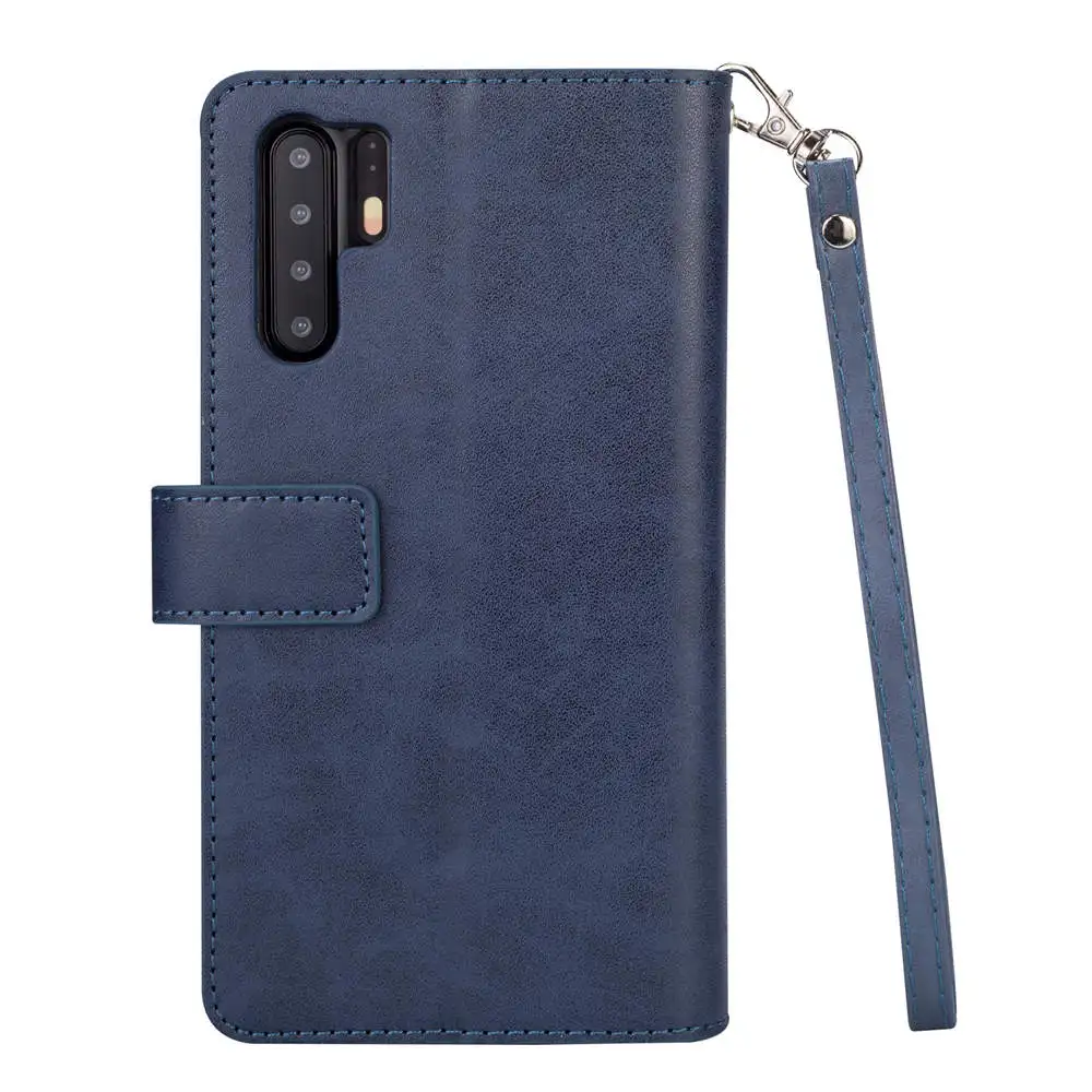 Магнитный чехол для телефона huawei P20 Lite capa p30 p20 pro lite кожаный бумажник для карт книжка откидная подставка карман на молнии чехол