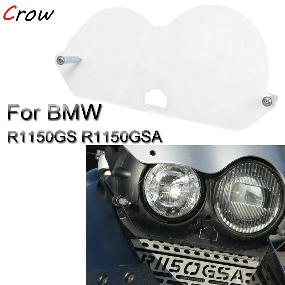 

NEW Acrylic Motorcycle For BMW R1150GS R1150GSA R 1150 GS GSA Headlight Protector Guard Lense Cover