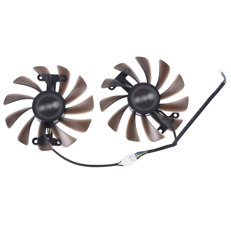 

2 шт. 95 мм GTX1070 1070Ti GPU VGA вентилятор охлаждения для KFA2 GALAX GeForce GTX1080 AMP Core графические карты охлаждающий вентилятор