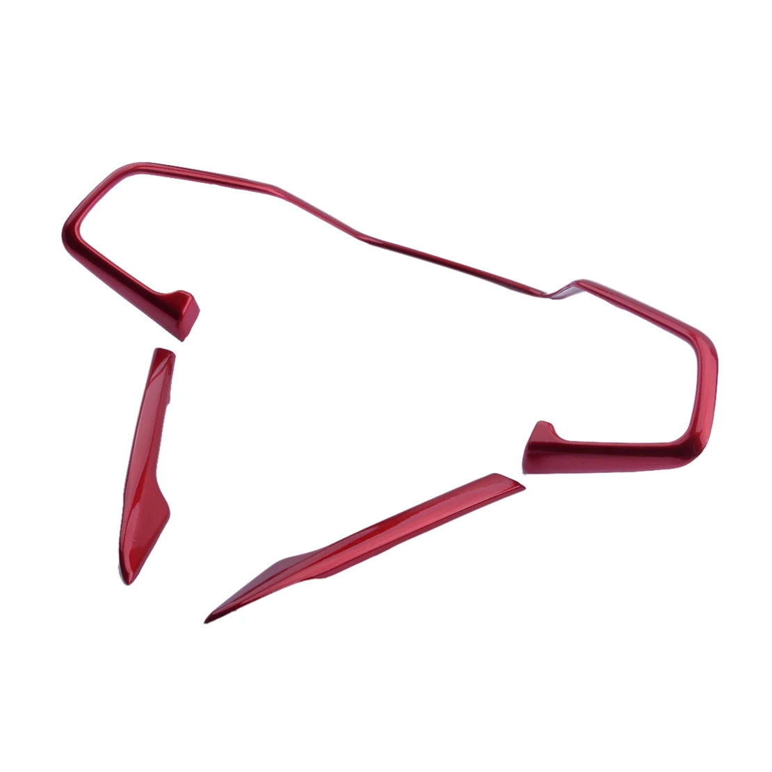 

1 комплект красный декор колес рулевого управления автомобиля накладка отделка литье ABS Подходит для Honda CR-V CRV 2017 2018 2019 2020