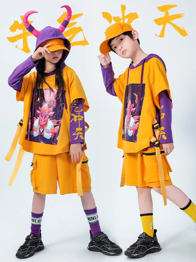 

Детский костюм с капюшоном, для мальчиков и девочек, 110 - 160 см