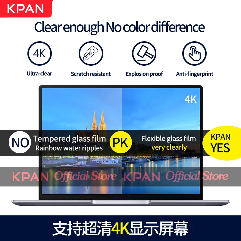 kpan huawei honor magicbook 14 дюймовая hd гибкая стекл