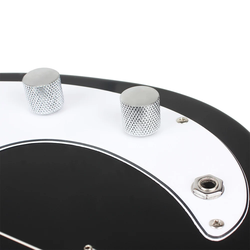 4-струнная электрическая бас-гитара 20 ладов корпус из липы струнный музыкальный