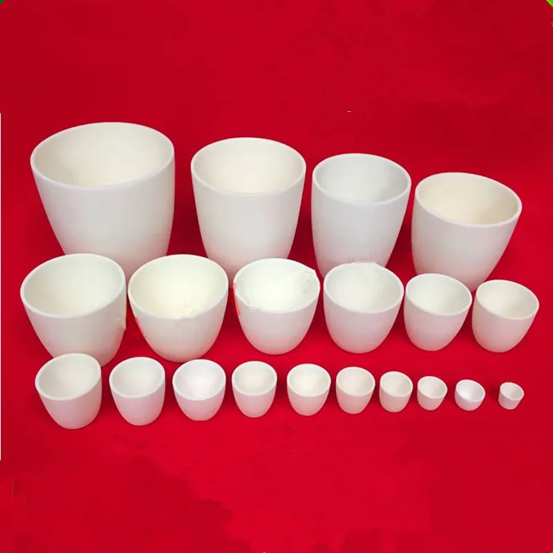 

99% alumina crucible conventional arc shape Corundum crucible / with a variety of specifications with the size/sintered crucible
