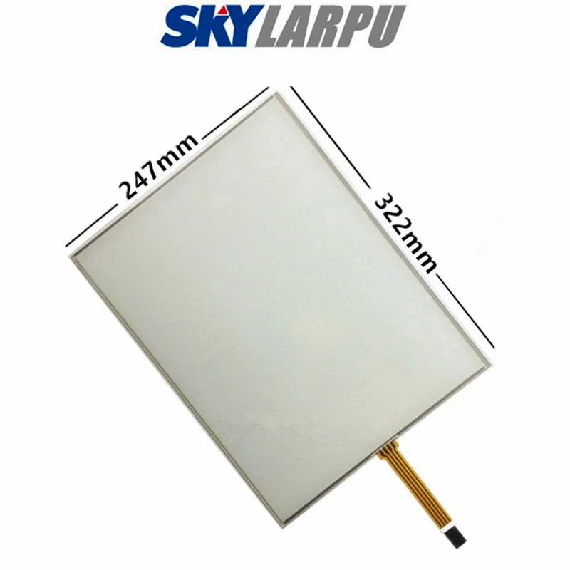 M&aacute;quinas de Panel t&aacute;ctil resistivo, equipo m&eacute;dico Industrial, Panel t&aacute;ctil de vidrio de 322mm x 247mm, 15 pulgadas, 4 cables, 4:3, env&iacute;o gratis, nuevo-0