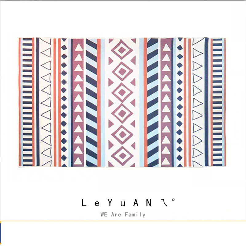 

Bubble Kiss Ethnic Style Carpet Retro Simple Geometric Rugs Home Living Room Large Door Floor Mat Carpets Bedroom Decor Area Rug