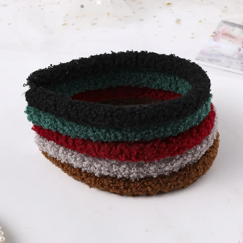 Повязка на голову из кораллового флиса аксессуары для волос повязка женщин и