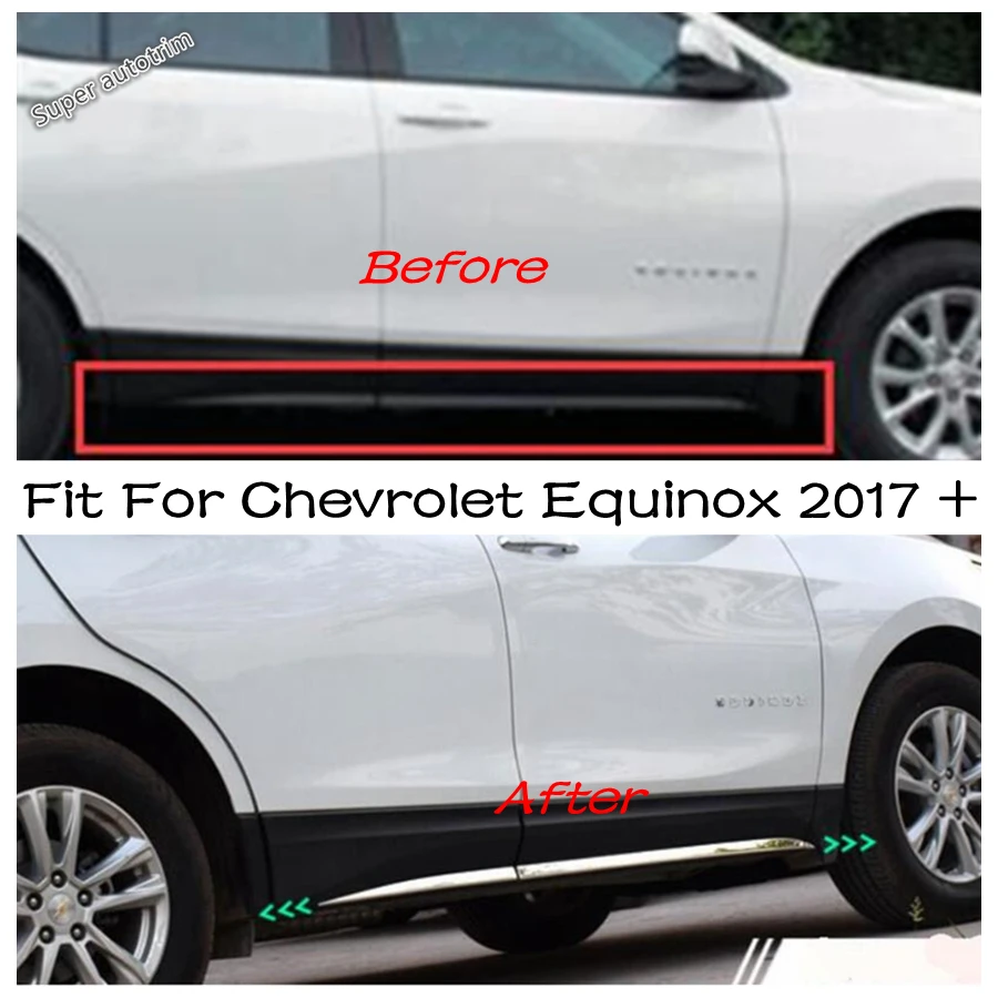 

6 шт., защитные полоски от царапин для Chevrolet Equinox 2017 - 2022