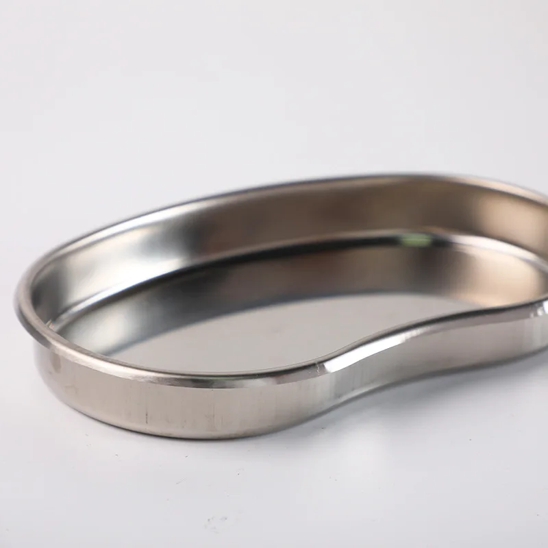 Нержавеющая сталь медицинских и стоматологических инструментов Bend Tray Desinfection Plate для бровей, губ, татуировки, стерилизации аксессуаров.