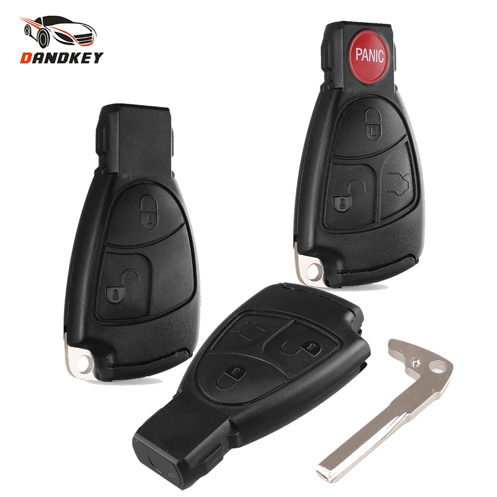 Dandkey 2/3/4 кнопки для замены автомобильного ключа Mercedes Benz C B E Class W203 W211 W204 YU BN CLS CLK