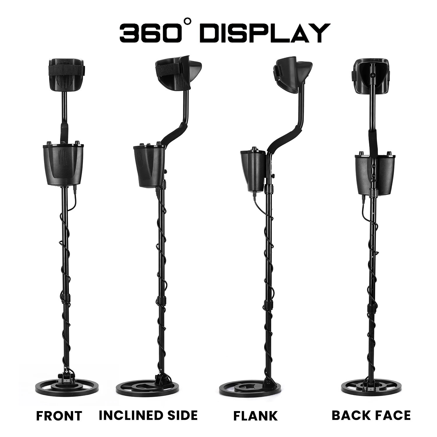 

MD-5010 Portable Metal Detector Fast Detection High Accurancy Sensitivity Metal Detecting Tool 4 Colors LED Lights