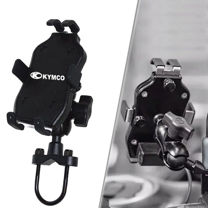 

Для мотоциклетного руля KYMCO City NIKITA GDINK KXCT PeoPle S Racing S G150, зеркальный держатель для GPS, подставка-кронштейн