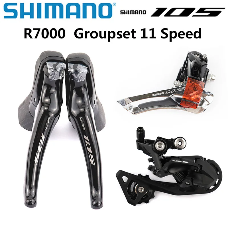 SHIMANO 105 R7000 указано переключатели дорожный ST + FD RD спереди и сзади переключатель SS