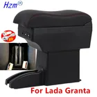 Подлокотник для Лада Гранта, подлокотник для автомобиля Лада Гранта, внутренний подлокотник со светодиодной подсветкой, центральный ящик для хранения, подлокотник, аксессуары