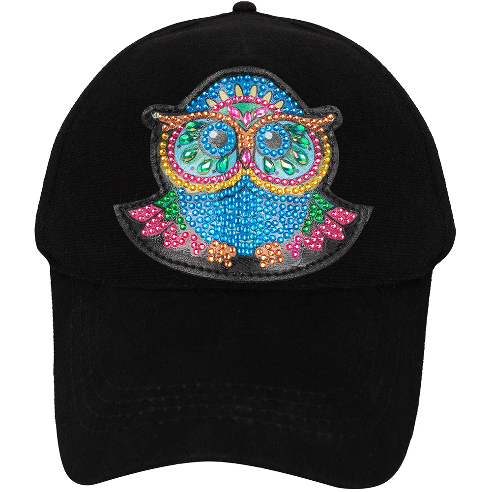 

5D DIY Diamond Painting Baseball Cap Snapback Hat Sticker Drill Sun Hats for Adult Kids Summer Sun Hat Mosaic Kits Gift