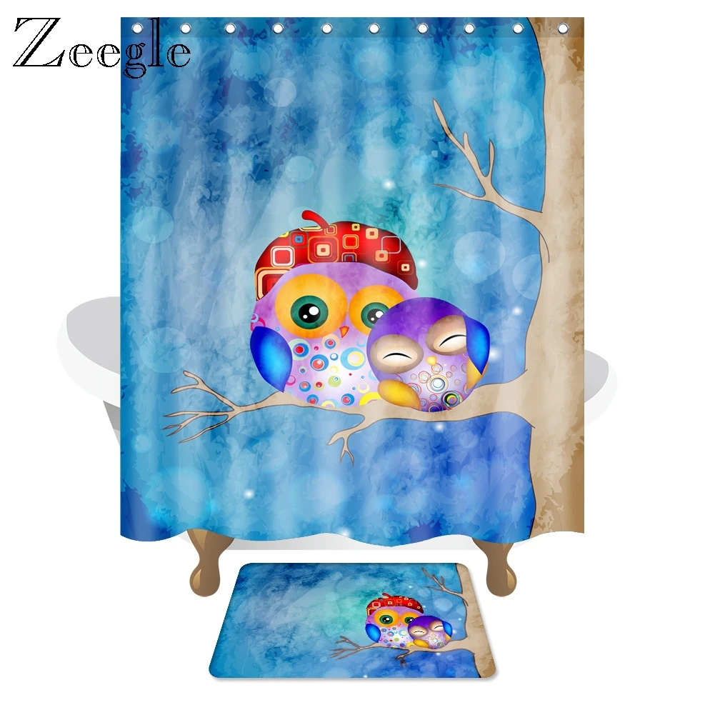 

Zeegle коврик для туалета, коврик для душа, коврик для ванной комнаты с занавеской для душа, водонепроницаемый резиновый напольный коврик, Прот...