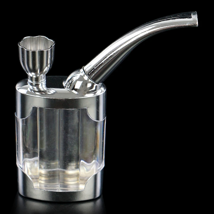 

Novel Portable Plastic Tobacco Smoking Pipe Water Bottle Cigarette Filter Tube Accessory Wholesale Gift