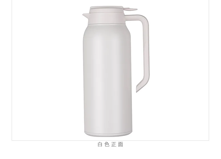 Простая бутылка для воды вакуумная фляжка термос из нержавеющей стали с ручкой