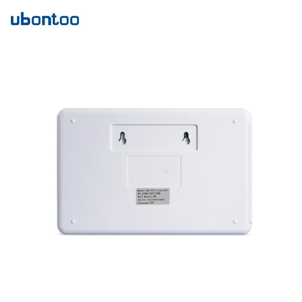 UBONTOO Многоязычная wifi GSM домашняя охранная сигнализация детектор движения