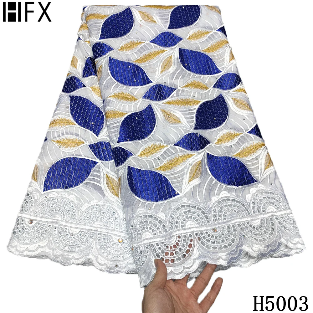 

HFX 2021 высокое качество швейцарская вуаль кружева в Швейцарии Дубай тяжелая ткань африканская 100% хлопок французская кружевная ткань для пла...