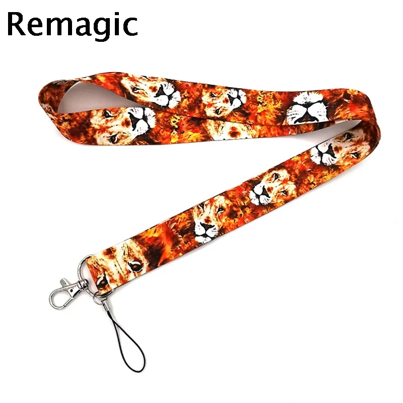 

100 шт., мужские и детские винтажные брелоки в виде льва, в стиле 90-х