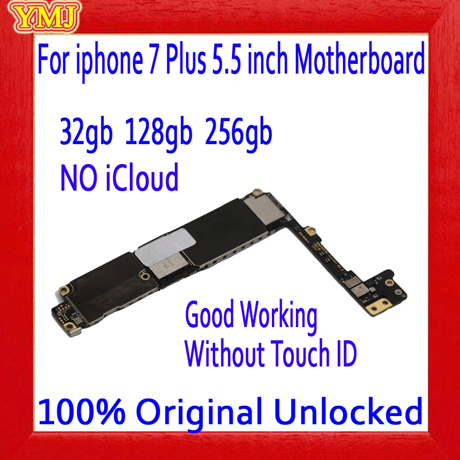 Материнская плата 32 гб 128 256 для iphone 7 Plus с/без Touch ID оригинальная разблокированная