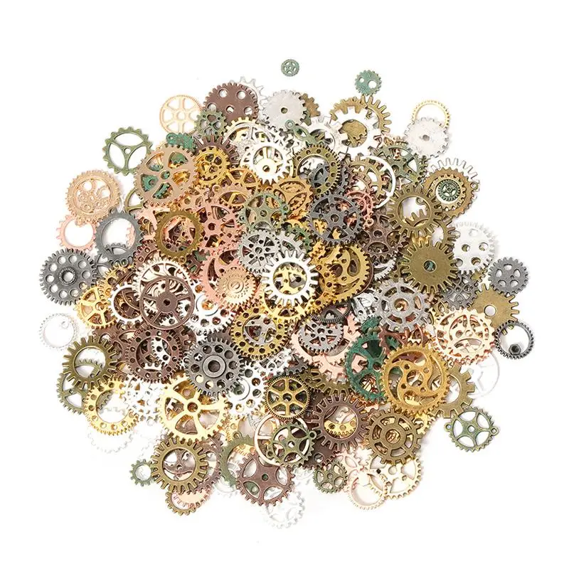 100 г/пакет комплект шестеренок из сплава изготовление подвесок винтажные