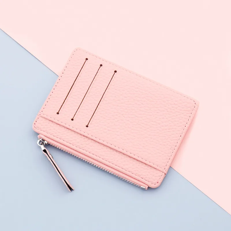 Мужские/женские Мини держатели для карт визитница держатель кредитных из